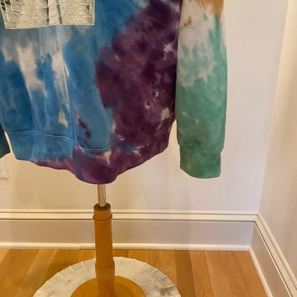 Astro World Festival Run Tie Dye Hooded Sweatshirt /Embroidered/ Size M - Picture 10 of 13